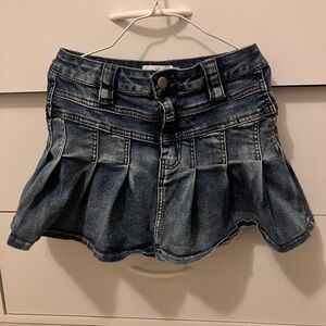 Windsor Blue Denim Mini Skirt